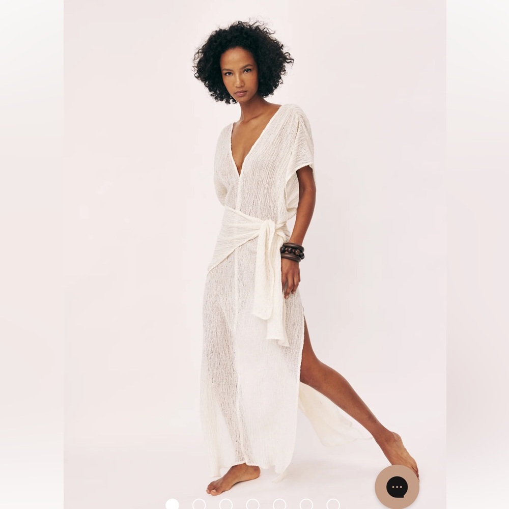 Savannah morrow PLUMERIA DRESS IVORY- XXS- sold out on site
